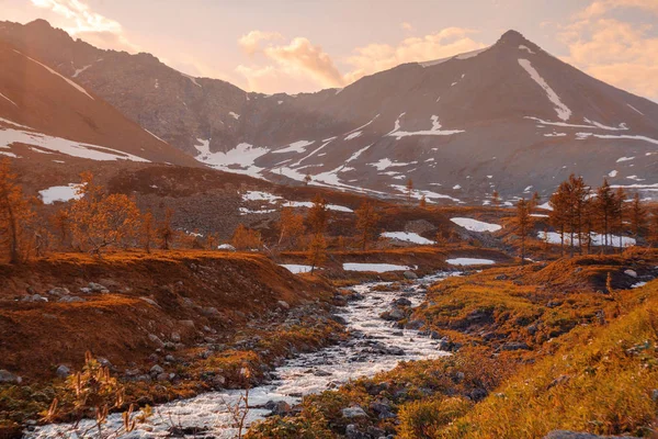 The Urals landscape. The Ural Mountains. Russia landscape.