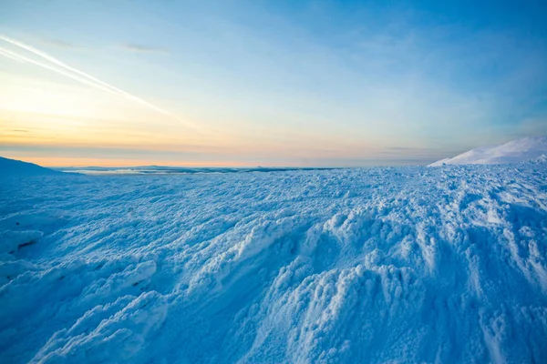 Urales Invierno Montaña Paisaje Rusia Imagen de archivo