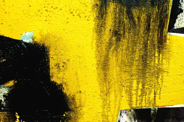 Pintura Abstracta Sobre Lienzo Expresionismo Abstracto Fondo Grunge — Foto de Stock