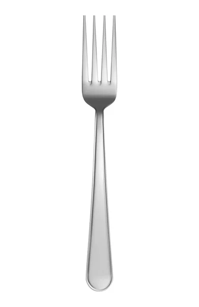 Fourchette sur fond blanc — Image vectorielle