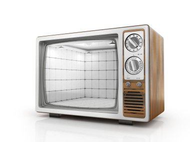 TV bağımlılığı kavramı. T ekran akıl hastanesinde oda