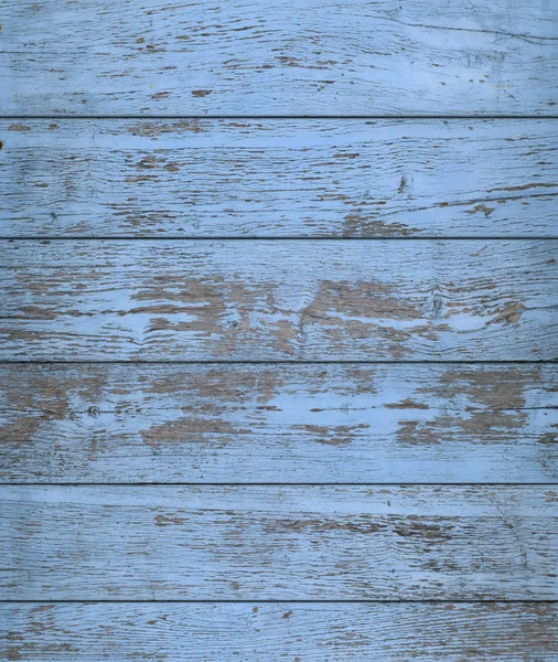 Old blue vintage wooden background — Stock Photo, Image