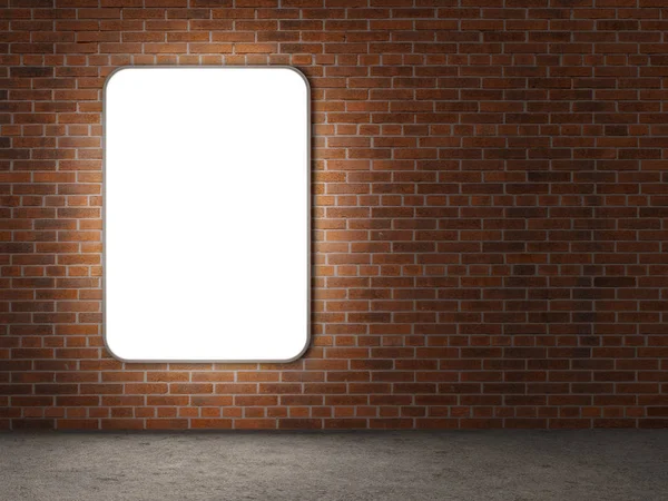 Mauerziegel; 3D-Illustration — Stockfoto