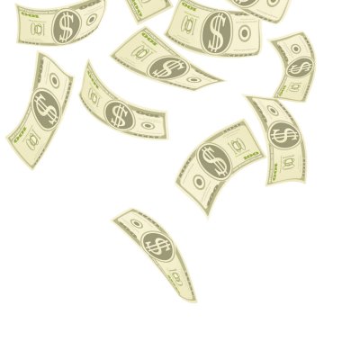 para beyaz arkaplanda izole edildi