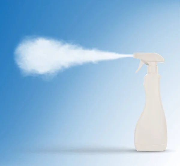 The mist spray bottle to spray water into the air — Stock Vector