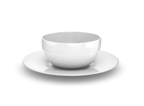 Φλιτζάνι καφέ πάνω από το λευκό φόντο. 3D καθιστούν — Φωτογραφία Αρχείου