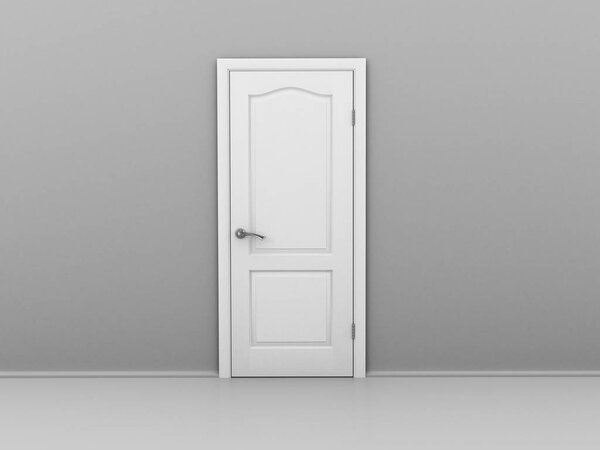 open door .3d illustration. 