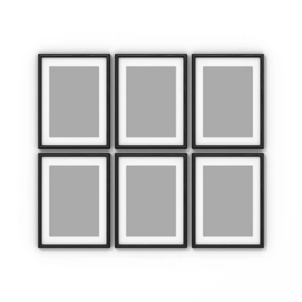 Blank frame on a white background — Stock Photo, Image