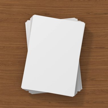 boş afiş poster tasarım yerine ahşap üzerine