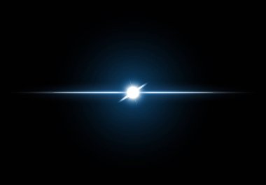 İşaret fişeğinin soyut görüntüsü