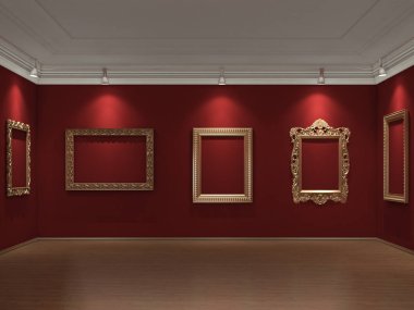Kırmızı Sanat Galerisi, 3d çizim