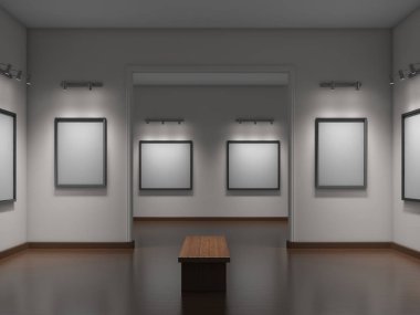Beyaz Sanat Galerisi; 3D çizim 