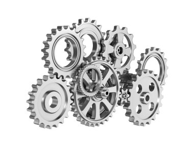 vites mekanizması, kavram 3d çizim tasarım grubunda