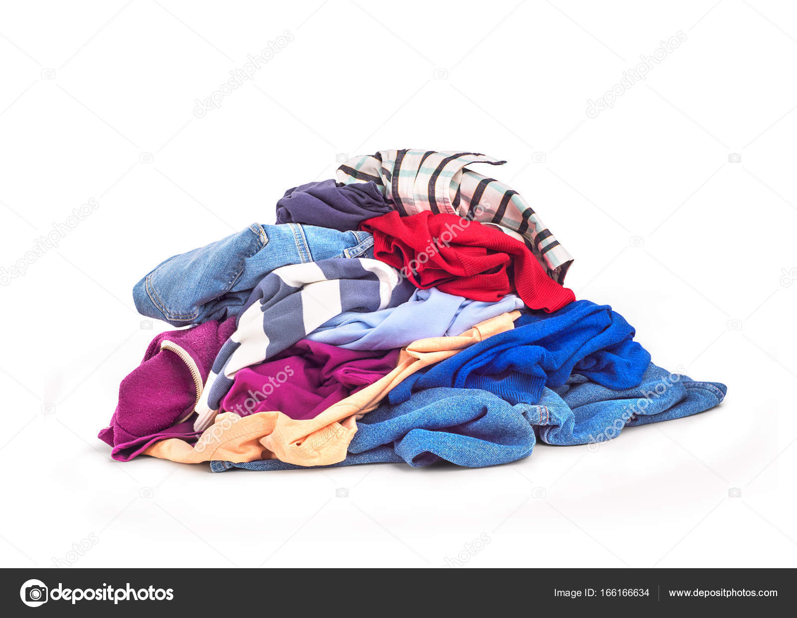 monton de ropa