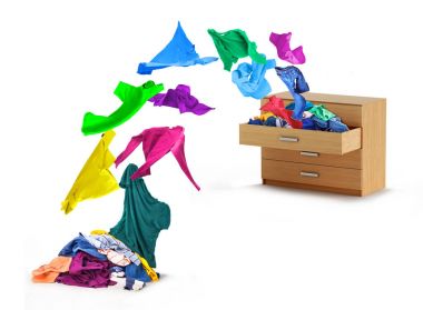 Kot düğmesi zippe ron beyaz arka plan