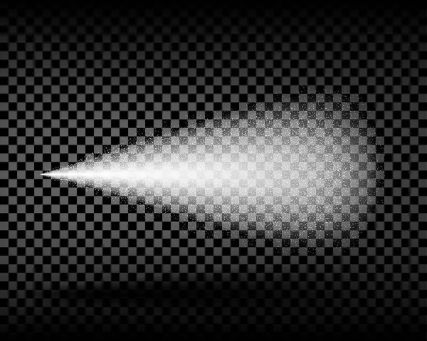 Su sprey sis atomizer şeffaf arka plan üzerinde