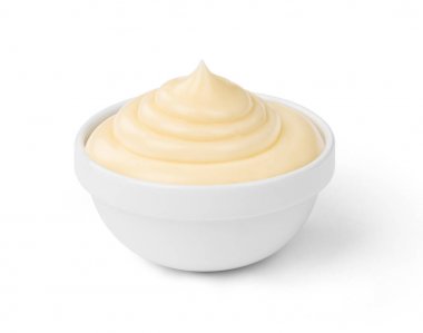 mayonnaise sauce in the bowl clipart