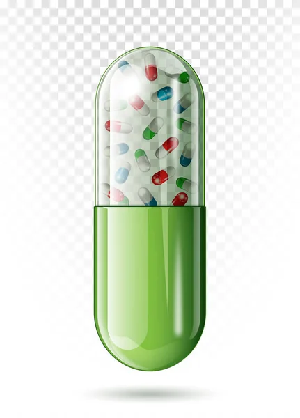 Capsule pilule — Image vectorielle