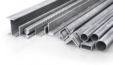Metal hadde. Çelik profiller ve tüpler. 3D çizim