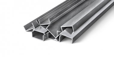 Metal hadde. Çelik profiller ve tüpler. 3D çizim