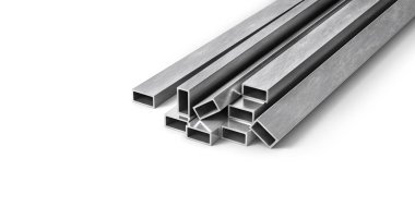 Metal hadde. Çelik profiller ve tüpler. 3D çizim