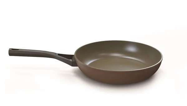 Frying pan isolated — Stock Photo, Image