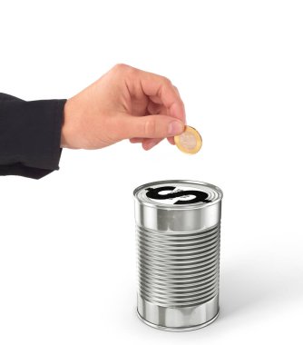 El koyarak para dolar olabilir