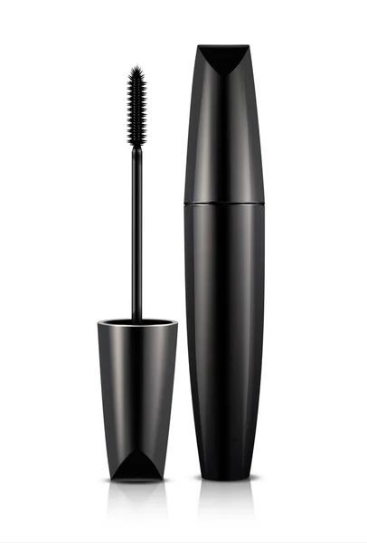 Tube de mascara de maquillage — Image vectorielle