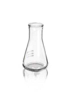 tüp üzerinde izole beyaz. Laboratuar kapkacakları