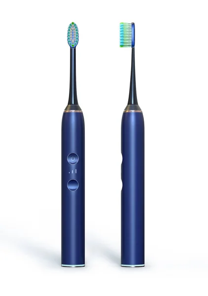 Cepillo de dientes eléctrico 3d ilustración — Foto de Stock