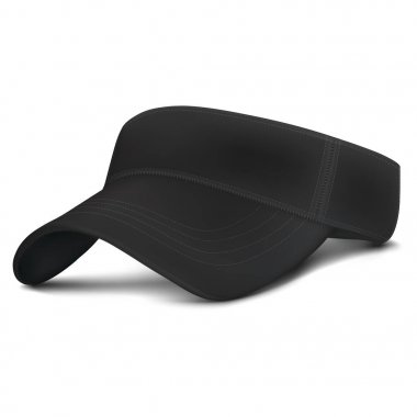 Vektör Mock-up siyah Visorcap