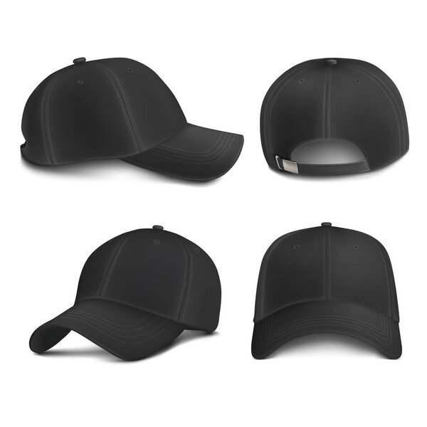 Vector Mock-up Black City Cap Set