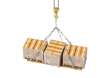 bir musluk 3d çizim üzerinde çini ile paketleme