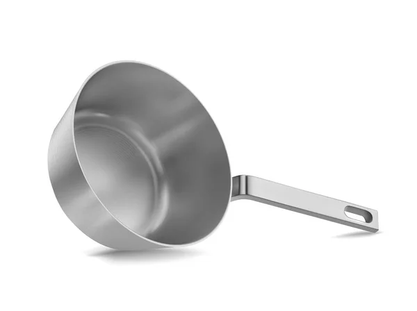 Metal pan gerçekçi. — Stok Vektör