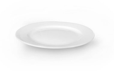 Beyaz yemek tabağı.