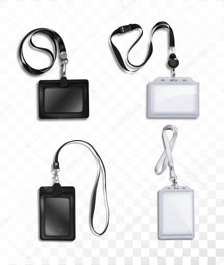 Set of badges black and white. Vector illustration.