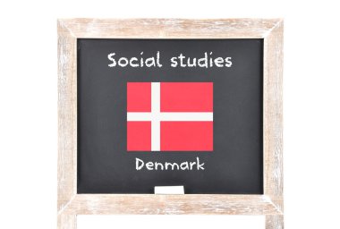 Sosyal bilgiler gemide bayrak ile