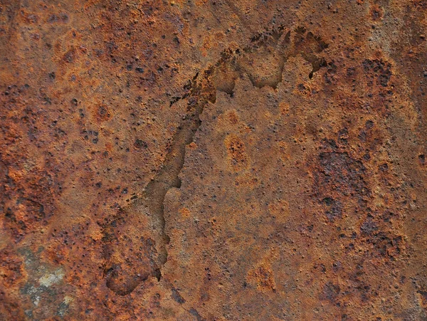 Map of Norway on rusty metal — Stock Photo, Image