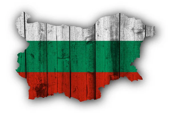 Texturált megjelenítése Bulgária, szép színekben — Stock Fotó