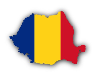 Romanya Haritası ve Bayrağı