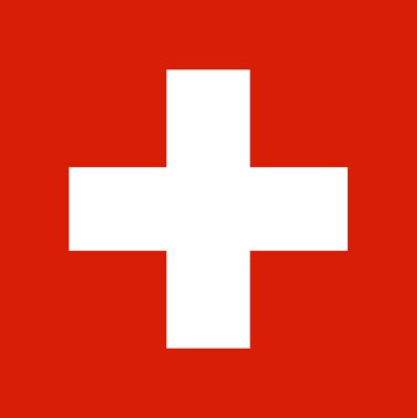 İsviçre'nin renkli bayrak