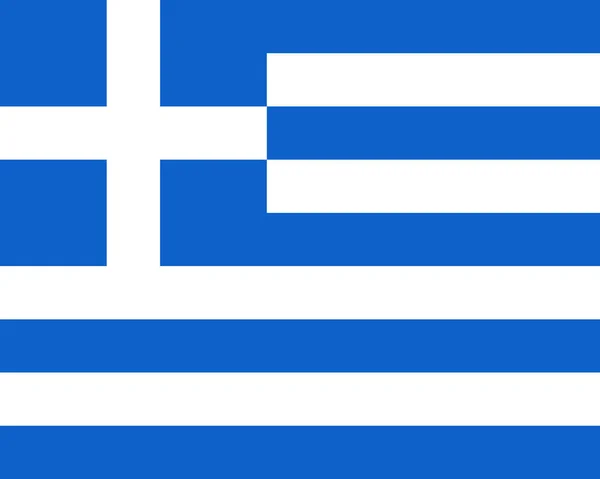 Χρωματιστές σημαία της Ελλάδας — Διανυσματικό Αρχείο