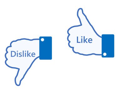 Beyaz üzerine el işareti