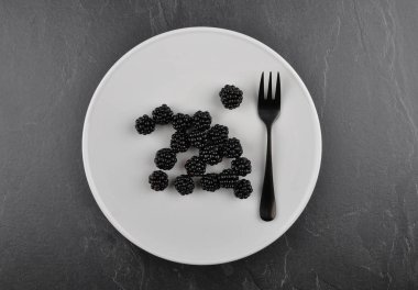 Plaka ve şeyl böğürtlen