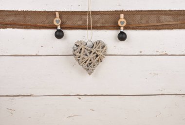 Noel baubles ile şenlikli arka plan