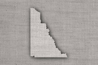 Yukon 'un eski çarşaf haritası