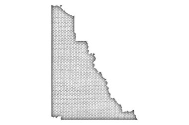 Yukon 'un eski çarşaf haritası