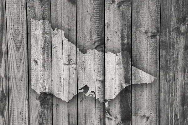 Mapa de Victoria en madera envejecida — Foto de Stock