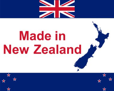 Yeni Zelanda 'da yapılmış kaliteli mühür
