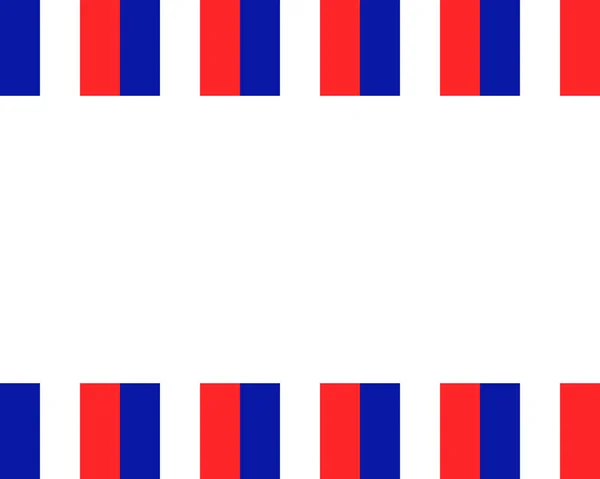 Bandera de Francia con espacio para copiar — Vector de stock